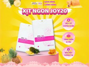 Nước hoa kích dục sinh lý nữ Xịt ngon Joy20 “nịnh mũi” số 1