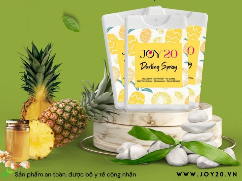 Xịt ngon Joy20 sản phẩm nước hoa vùng kín số 1 dành cho bạn