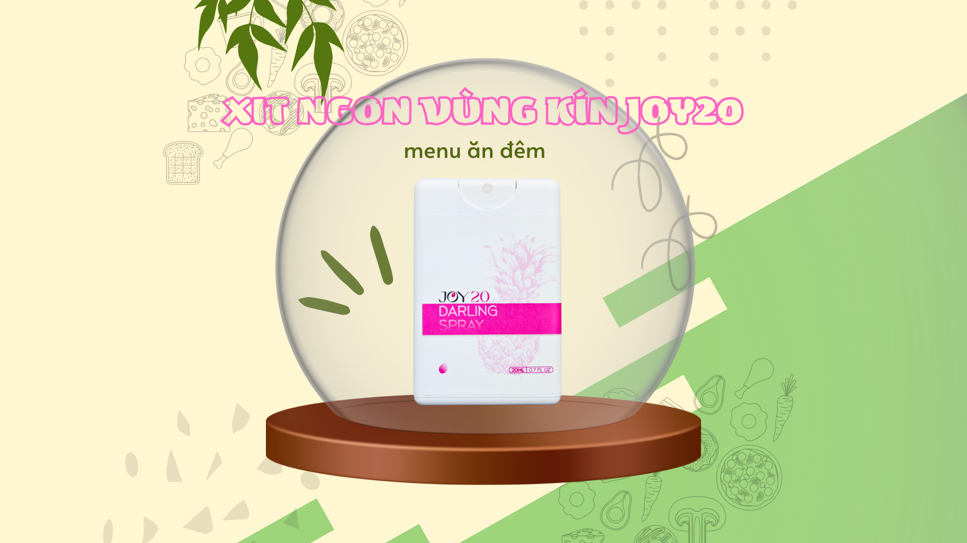 Nước hoa vùng kín nữ JOY20